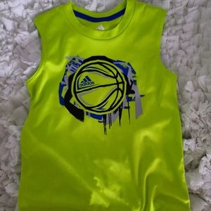 Adidas Boys Sleeveless Tank Size 5